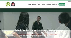 Desktop Screenshot of metrotkdstudios.com